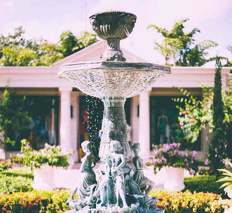Beneficios de las fuentes para jardín - Blog Estanques de jardín