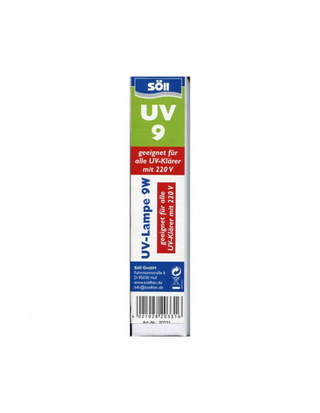 Lámpara UV-C 9W 220V