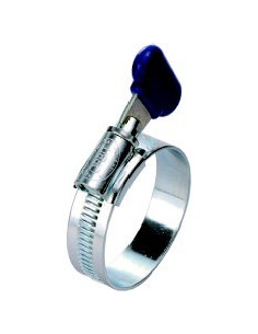 2 abrazaderas 20mm con alas mariposas