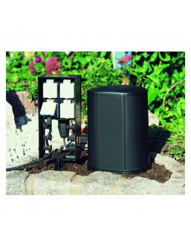 InScenio 230 Oase caja con 4 tomas eléctricas para estanque y jardín