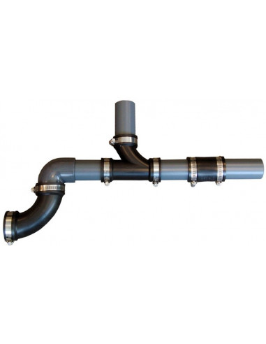 Manguito flexible material termoplástico  reutilizable para tubo 50mm