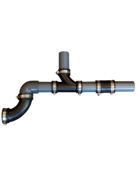 Manguito flexible material termoplástico  reutilizable para tubo 50mm