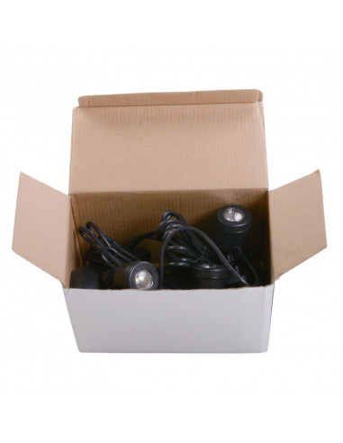 Kit 3 focos Aquaforte Power Led 1W/12V uso dentro y fuera del agua