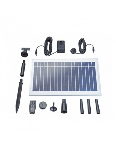 Fuente solar despiece