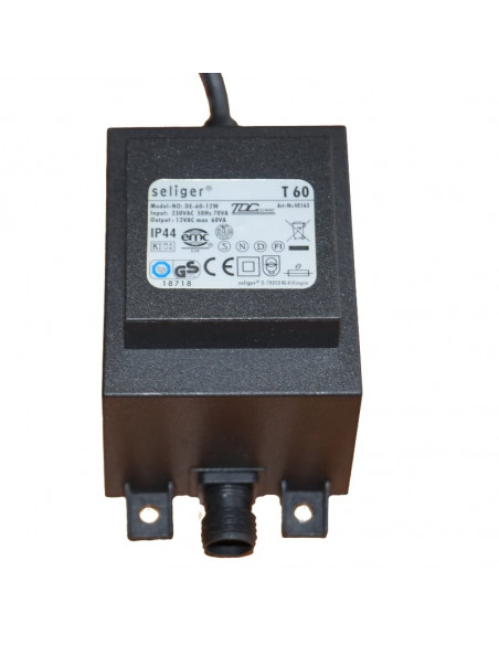 Transformador Electrónico 230V- 12V 60W