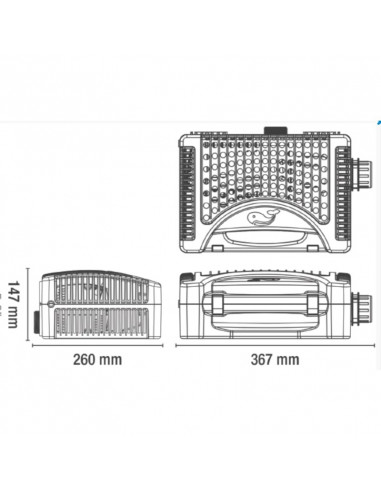 Sicce eko power dimensiones