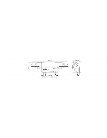 Ultravioleta Evo 25W para estanques de hasta 20.000 litros
