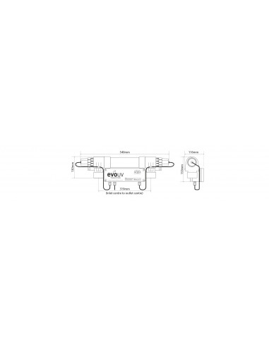 Ultravioleta Evo 15W para estanques de hasta 15.000 litros