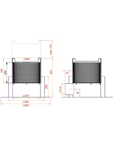 BIOSkimmer flotante 280mm