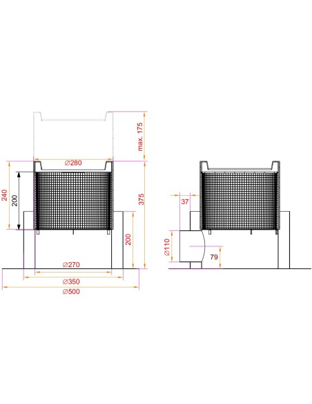 BIOSkimmer flotante 280mm