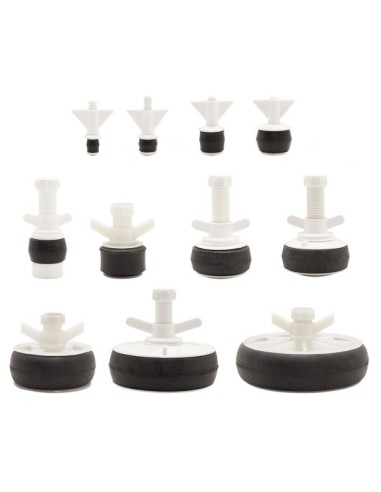 Tapones de plastico ajustables