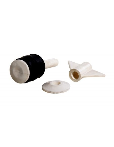 Tapón plastico 1 " ajustable desmontado