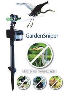 Espanta garzar aspersor