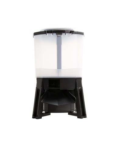 Comedero automático solar de 6 litros vista posterior