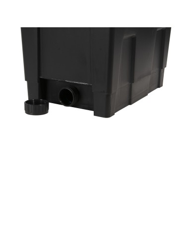 Aquaforte MBF 200 vista detalle desagüe limpieza abierto