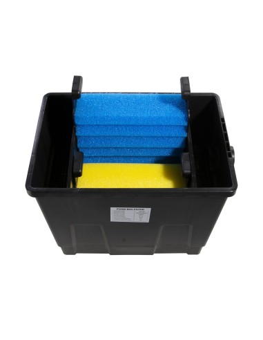 Aquaforte MBF 200 vista interior esponjas