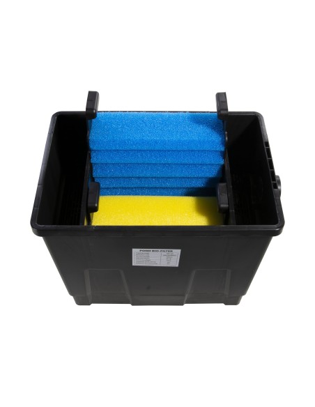 Aquaforte MBF 200 vista interior esponjas
