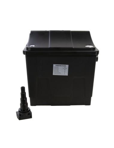 Aquaforte MBF 200 vista frontal con manguito entrada