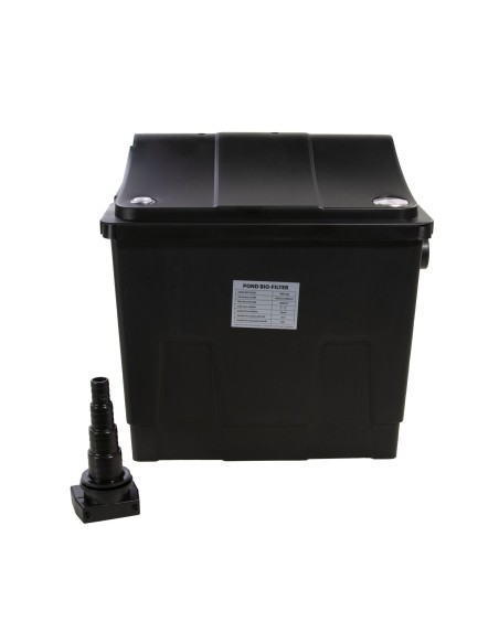 Aquaforte MBF 200 vista frontal con manguito entrada