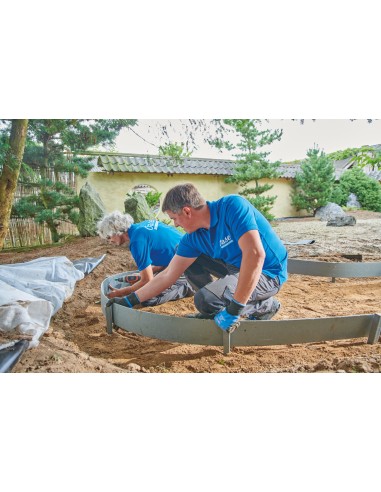 Estacas pondedge con borde