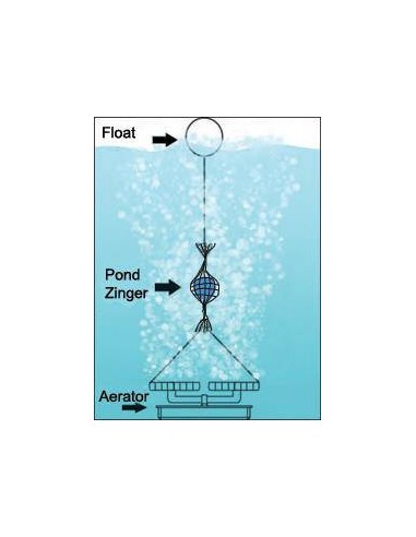 Pond Zinger trata de 2.000 a 45.000 litros