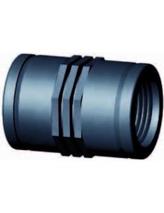 Manguito PP 2" doble rosca hembra