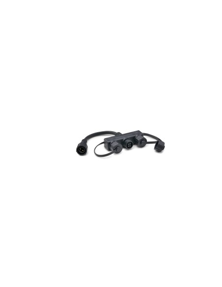 Distribuidor 3 vías Blanco lunaqua connect 01