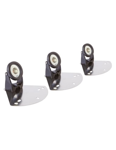 Set de iluminación LED RGB montados en soporte