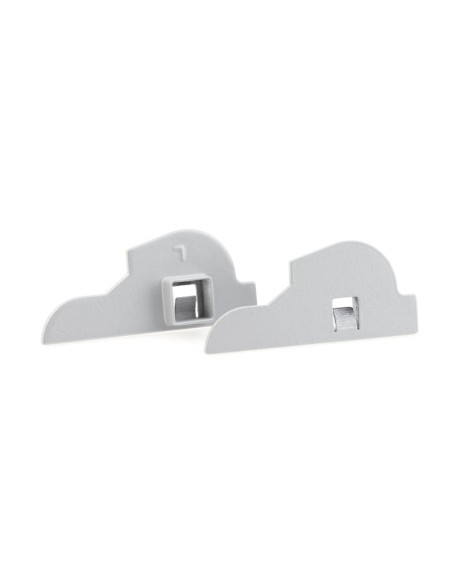 Guias de plástico para fijación del LED
