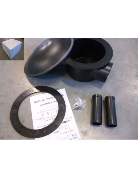 Sumidero de 50mm piezas contenido caja