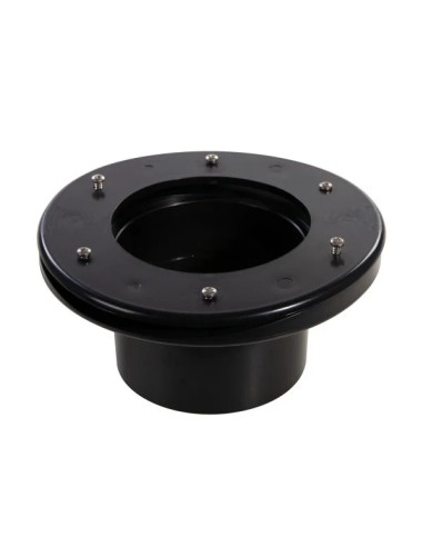 Pasamuros 110mm ABS Curvado