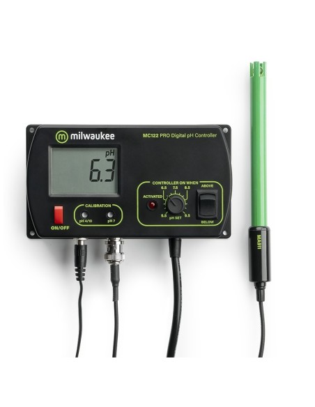 Set de control del pH con bomba dosificadora display y sonda