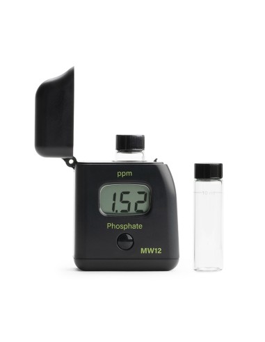 Fotómetro de bolsillo para test de fosfatos con cubetas de vidrio